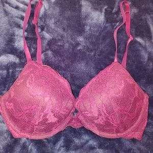 Purple Lace Bra